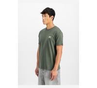 Alpha Industries - T-shirt Basic Small Logo - Dark Olive L