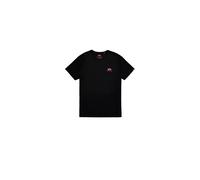 Alpha Industries Basic Small Logo Kurzarm-t-shirt L Black / Magenta