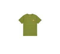 T-Shirt ALPHA INDUSTRIES "Basic T-Shirt SL", Herren, Gr. M, grün (moss grün), Shell: 100% Cotton, Shirts T-Shirt (57680606-M) moss grün
