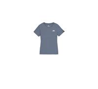 Alpha Industries Basic Small Logo T-Shirt Größe M Blau