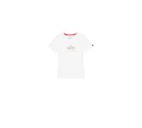 Alpha Industries Damen Crystal T-Shirt White