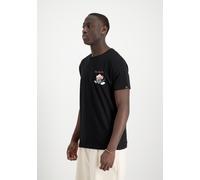 Alpha Industries Flying Buzz Small Logo T-Shirt Größe XL Schwarz