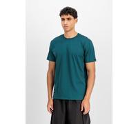 Alpha Industries Label Backprint T-Shirt Größe M Dunkles Petrol
