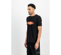 Alpha Industries - Lightning Black/Orange - T-Shirt - Schwarz - L - 100% Baumwolle,Jersey Schwarz L