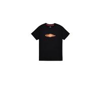 Alpha Industries - Lightning Black/Orange - T-Shirt - Schwarz - M - 100% Baumwolle,Jersey Schwarz M