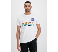 Alpha Industries Nasa Refl. Metal Short Sleeve T-shirt Weiß M Mann (Herstellerartikelnummer: 178501M-690-M)