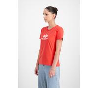 Alpha Industries New Basic T T-Shirt für Damen Radiant Red