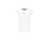 T-Shirt ALPHA INDUSTRIES "Organics EMB Sleeveless T", Damen, Gr. S, weiß (organic weiß), Obermaterial: 100% Baumwolle, Shirts T-Shirt (54339700-S) organic weiß