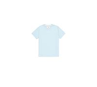 T-Shirt ALPHA INDUSTRIES "Organics EMB T-Shirt", Herren, Gr. L, blau (organic sky blau), Obermaterial: 100% Baumwolle, Shirts T-Shirt (62230248-L) organic sky blau