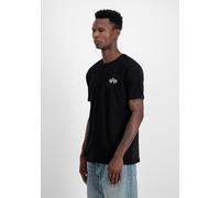T-Shirt ALPHA INDUSTRIES "Signature Backprint T-Shirt", Jungen, Gr. L, schwarz, Obermaterial: 100% Baumwolle, Shirts T-Shirt (49600447-L) schwarz