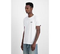 Alpha Industries Herren-T-Shirt Signature Puff Print Backprint Weiß XL