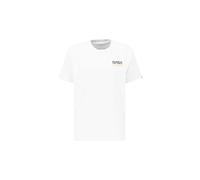 Alpha Industries - Skylab NASA T T-Shirt für Männer - Größe XS - Weiß/Blau