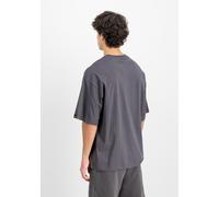 T-Shirt ALPHA INDUSTRIES "Studio Edition T-Shirt", Herren, Gr. M, grau (vintage grau), Obermaterial: 100% Baumwolle, Shirts T-Shirt (30247801-M) vintage grau