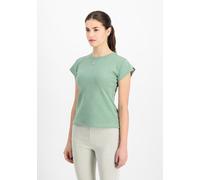 Alpha Industries Damen World Slim T-Shirt, Frost Green, M