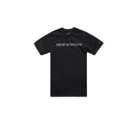 T-Shirt Alpinestars Linear Wordmark 2.0 CSF Schwarz/Grau/RotXL Schwarz,Grau,Rot