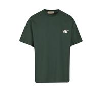 T-Shirt ANOTHER COTTON LAB "Another Cotton Lab Caffeine Dept. T-Shirt", Damen, Gr. S, grün, 100% Baumwolle, bedruckt, normal, Rundhals, Shirts T-Shirt (25653556-S) grün