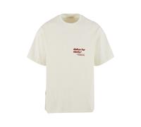 T-Shirt ANOTHER COTTON LAB "Another Cotton Lab Leisure Club Oversized Tshirt", Damen, Gr. XL, weiß, 100% Baumwolle, bedruckt, loose fit, Rundhals, Shirts T-Shirt (84942329-XL) weiß