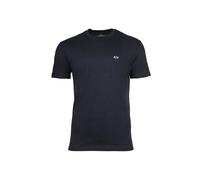 ARMANI EXCHANGE T-Shirt Herren Regular Fit Kurzarm Rundhals Baumwolle blau, L