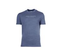 T-Shirt ARMANI EXCHANGE "T-Shirt T-SHIRT 1er Pack", Herren, Gr. M, blau (graublau), Obermaterial: 100% Baumwolle CO., Shirts T-Shirt (99440339-M) graublau