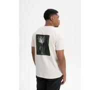T-Shirt Artist Edition Kaja | von MELA | Fairtrade & GOTS zertifiziert CREAM MELANGE / BOTANICAL PRINT GRÜN XL