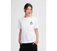 T-Shirt Artist Edition Kruttika | von MELA | Fairtrade & GOTS zertifiziert WEISS / PRINT THYMIAN COMIC M