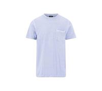 T-Shirt aus Baumwoll-Leinen-Mix mit Brusttasche und Rundhalsausschnitt new Breeze/XL