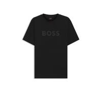 BOSS Herren T-Shirt TE_LOGO, schwarz, Gr. M