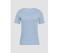 s.Oliver RED LABEL Slim Fit T-Shirt aus Baumwolle in Hellblau, Größe 44
