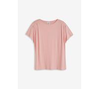 T-Shirt BONPRIX, Damen, Gr. 48/50 (XL), bonbonrosa, Obermaterial: 95% Viskose, 5% Elasthan, oversize, Shirts T-Shirt, Oversize-Passform, Kurzarm, für Frühling und Sommer (60762460-48) bonbonrosa