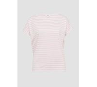 T-Shirt aus Viskosemix mit überschnittenen Schultern 38 Rosa 2164100.41G1.38