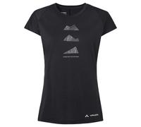Vaude Damen Tekoa Wool T-Shirt (Größe XL, schwarz)