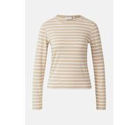 T-Shirt beige|weiß 46