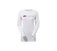 T-Shirt BERGHAUS "Berghaus Baumwoll-Shirt", Damen, Gr. S, weiß (pure weiß), Obermaterial: 100% Baumwolle CO., uni, regular fit, Rundhals, Shirts T-Shirt, superweich (23810557-S) pure weiß