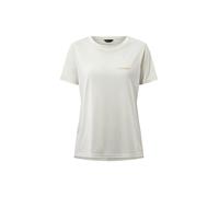 T-Shirt BERGHAUS "Berghaus T-Shirt", Damen, Gr. M, beige (bone), Obermaterial: 100% Polyester PES., uni, regular fit, Rundhals, Shirts T-Shirt, in entspannter Passform (79044222-M) bone
