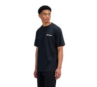 Berghaus Class Logo T-Shirt für Herren, Black/Black, L