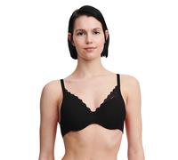 Chantelle - Easy Feel Floral Touch - Schalen-BH (80B Schwarz)