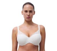 Chantelle Schalen-BH Floral Touch – bedeckender Memory-BH, Milk, Größe 80 C