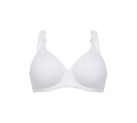 T-Shirt-BH FELINA "Spacer BH mit Bügel Rhapsody", Damen, Gr. 90, Cup D, weiß, Stoff, Obermaterial: 48% Polyester PES. 29% Polyamid PA. 23% Elasthan EL., BHs T-Shirt-BH (63617737-90) weiß