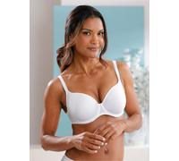 T-Shirt-BH MEY, Damen, Gr. 70, Cup B, weiß, 77% Polyamid, 23% Elasthan, BHs T-Shirt-BH (65554623-70) weiß