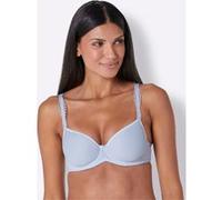 Sheego T-Shirt-BH mit Bügel , aus Spacer-Material 90D hellblau