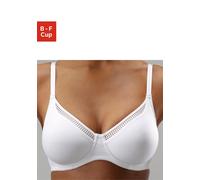 NUANCE T-Shirt-BH Damen weiß Gr.90F