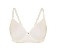 T-Shirt-BH SASSA "Spacer BH CLASSIC LOOK", Damen, Gr. 80, Cup E, beige (ivory), Stoff, Obermaterial: 78% Polyamid PA. 22% Elasthan EL., BHs T-Shirt-BH (12283823-80) ivory