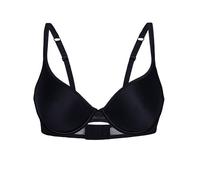 T-Shirt-BH SASSA "Spacer BH mit Bügel FLEXICUP", Damen, Gr. 85, Cup B, schwarz, Stoff, Obermaterial: 90% Polyester PES. 10% Elasthan EL., BHs T-Shirt-BH (33092541-85) schwarz