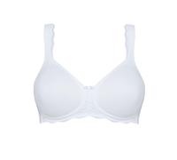 T-Shirt-BH SUSA "Spacer BH ohne Bügel Nizza", Damen, Gr. 75, Cup D, weiß, Stoff, Obermaterial: 33% Polyamid PA. 33% Polyester PES. 26% Baumwolle CO. 8% Elasthan EL., BHs T-Shirt-BH (35319539-75) weiß