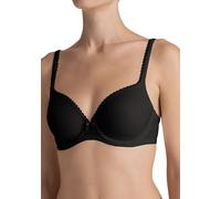 T-Shirt-BH TRIUMPH "Perfectly Soft", Damen, Gr. 90, Cup B, schwarz, Microtouch, Obermaterial: 66% Polyamid, 17% Elasthan, 17% Polyester, gemustert, unifarben, Basic, BHs T-Shirt-BH, vorgeformte, gepol