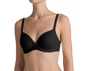 T-Shirt-BH TRIUMPH "Perfectly Soft", Damen, Gr. 90, Cup C, schwarz, Microtouch, Obermaterial: 66% Polyamid, 17% Elasthan, 17% Polyester, Mesh, unifarben, Basic, BHs T-Shirt-BH, vorgeformte, gepolstert