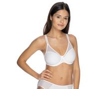 VIANIA! Bügel-BH 221490 Sally gemoldete Spacercups mit zartem Tüll Farbe Weiß, Größe:75, Cup:G