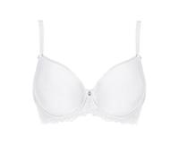 T-Shirt-BH VIANIA "Spacer Bügel BH Leni", Damen, Gr. 95, Cup E, beige (champagner), Stoff, Obermaterial: 46% Polyamid PA. 45% Polyester PES. 9% Elasthan EL., BHs T-Shirt-BH (50250149-95) champagner