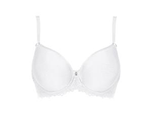 T-Shirt-BH VIANIA "Spacer Bügel BH Leni", Damen, Gr. 95, Cup E, beige (champagner), Stoff, Obermaterial: 46% Polyamid PA. 45% Polyester PES. 9% Elasthan EL., BHs T-Shirt-BH (50250149-95) champagner