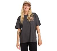 T-Shirt BILLABONG "Always Looking", Damen, Gr. S, schwarz (off schwarz), Obermaterial: 100% Walkfrottier;, Shirts T-Shirt (47557524-S)